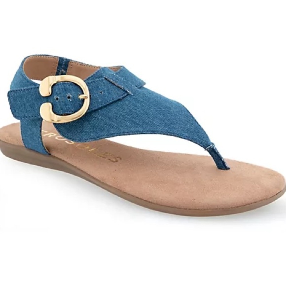 Aerosoles Ankle Strap Thong Sandal - Picture 1 of 6